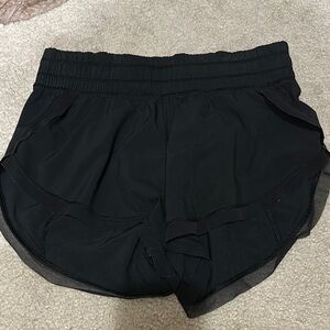 Lululemon Women's Black Athletic Shorts